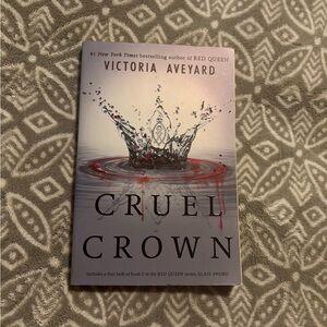 Cruel Crown by Victoria Aveyard - Young Adult Fantasy Novella Paperback Book